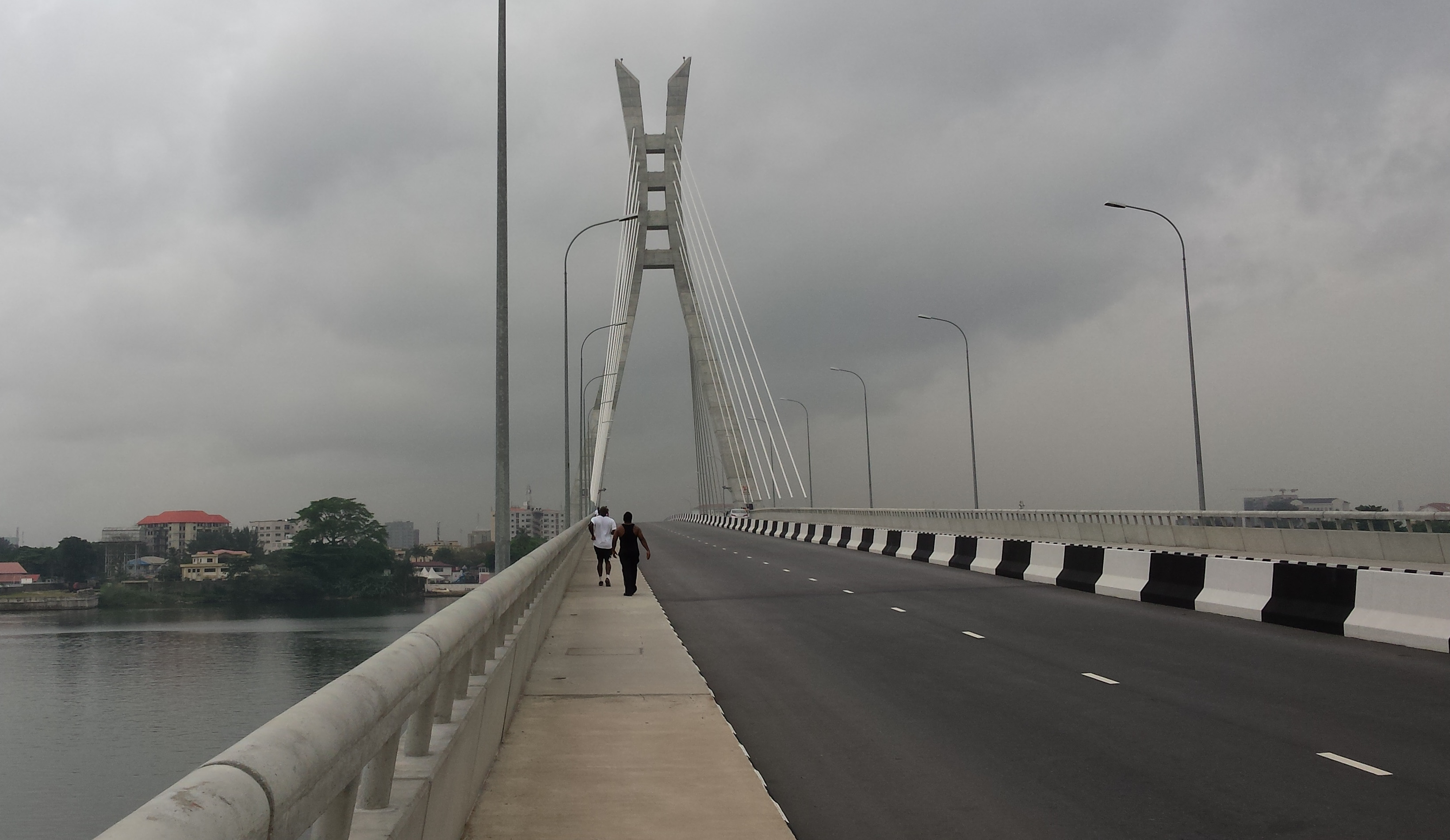 Lekki–Ikoyi Link Bridge across the Lagos lagoon